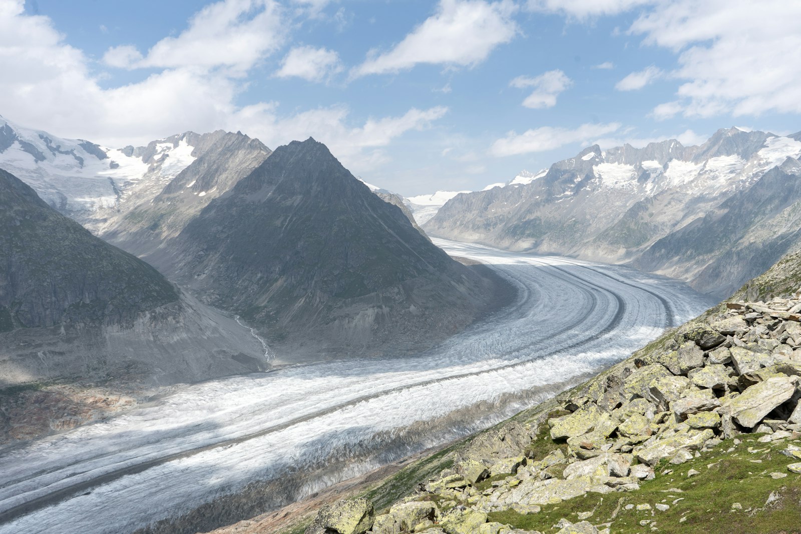 Mirador del glaciar en el Bettmerhorn