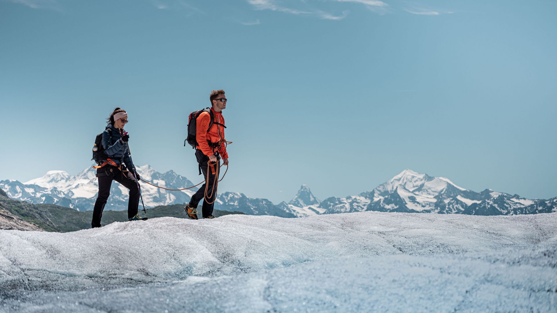 Travesía por el glaciar de Aletsch