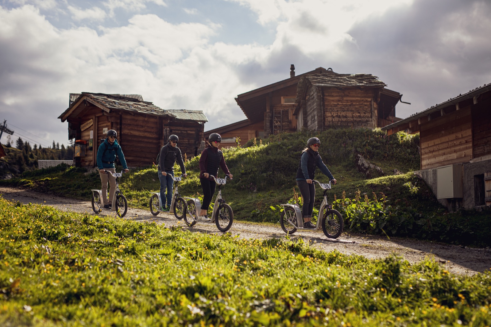 Trotti-Bike hasta Blatten