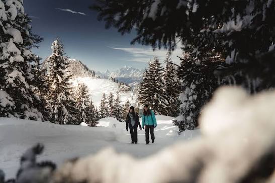 Senderismo invernal hasta Riederalp